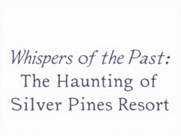 Whispers of the Past: The Haunting of Silver Pines Resort