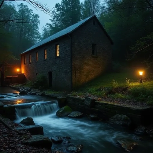 Ghostly Encounter at the Old Mill: Locals Left Shaken by Eerie Sighting