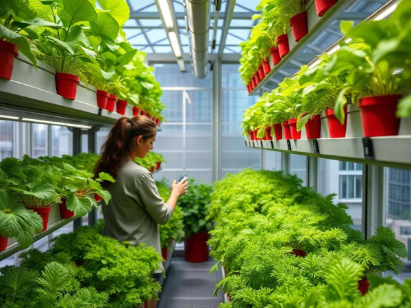 High-Tech Farming: Vertical Agriculture Takes Root in Urban Centers