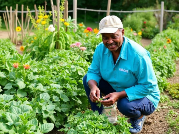 Local Community Gardens Flourish as Food Security Initiatives Gain Ground