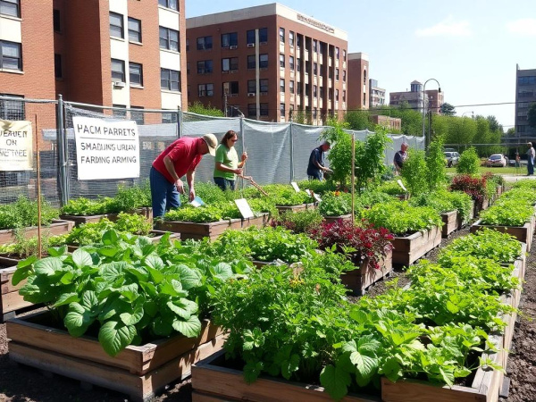 Local Residents Rally for Sustainable Urban Farming Initiative