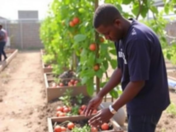 Local Urban Garden Initiative Blooms Amidst Food Security Concerns