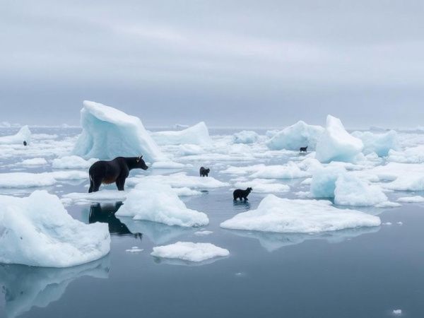 Melting Ice: A Wake-Up Call for Polar Wildlife and Global Sea Levels