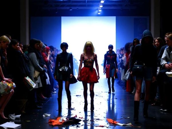 Fashion Frenzy: Designer Sparks Outrage with "Wearable Trash" Collection!