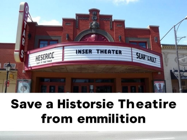 Local Community Rallies to Save Historic Theater from Demolition